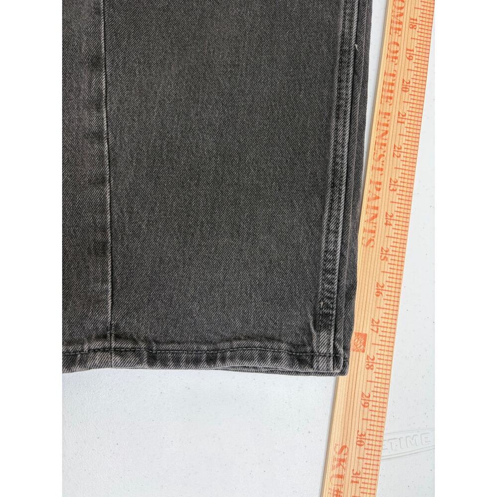 Old Navy High Waisted Barrel Ankle Jeans Sz 16 Tall Gray Wash Modern Relaxed NWT - Picture 10 of 10
